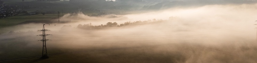 Nebel in Salzburg