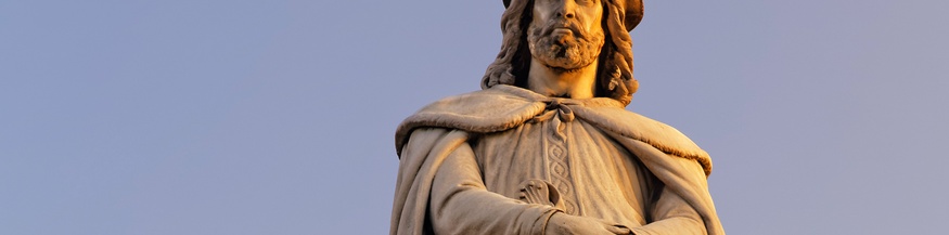 Walther von der Vogelweide, Statue