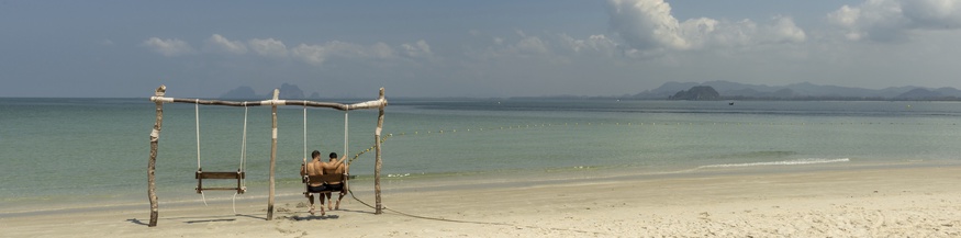 Strand in Asien