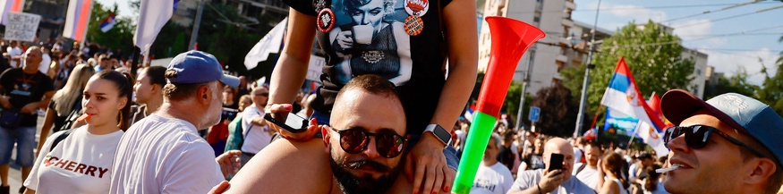 Proteste serbien