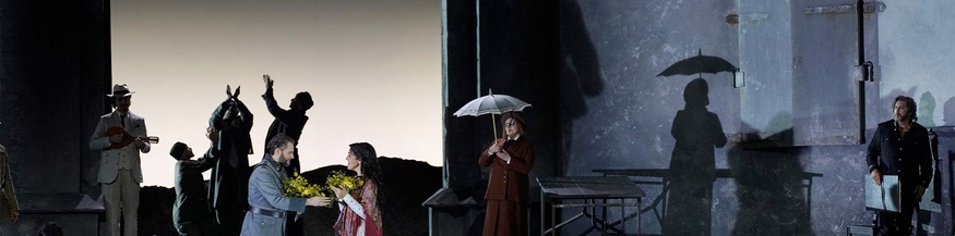 "Otello", Szenenausschnitt, Teatro Real in Madrid