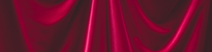 Roter Samtvorhang