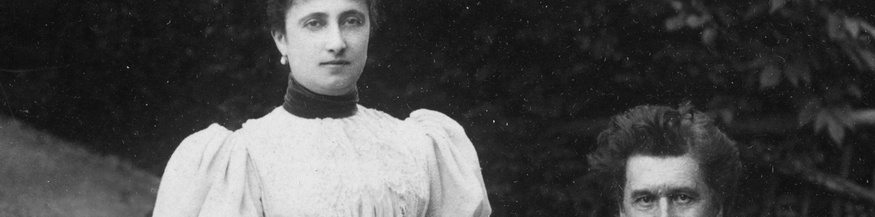 Adele Deutsch und Johann Strauss Sohn