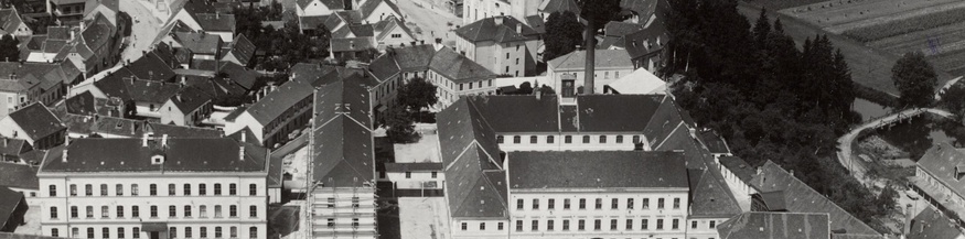 Altes Foto der Tabakfabrik Fürstenfeld