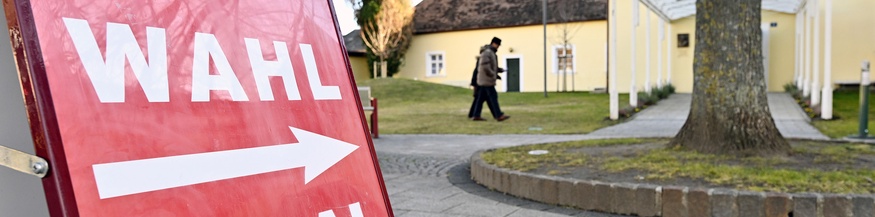 Wahlen im Burgenland (Siegendorf)