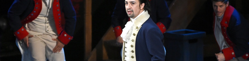 Lin-Manuel Miranda in "Hamilton"