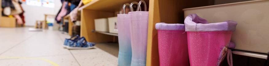 Kindergartengarderobe