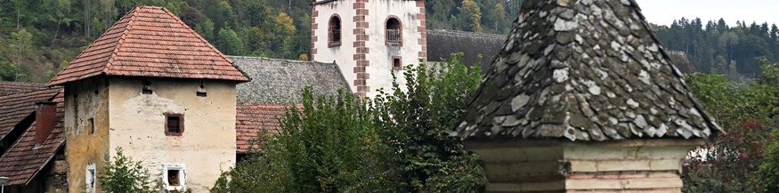  Das Stift Griffen, in dem sich die Peter-Handke-Literatur-Ausstellung befindet.