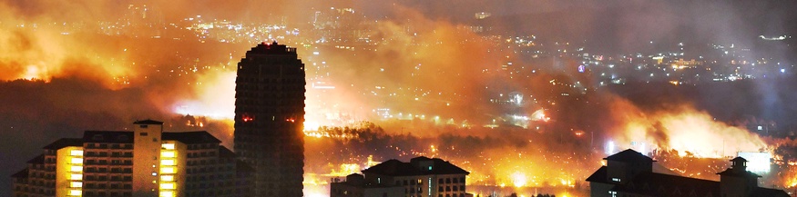 Feuerkatastrophe in Südkorea, 2025 - Waldfeuer