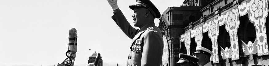 Chiang Kai-Shek in Taipeh, 1965