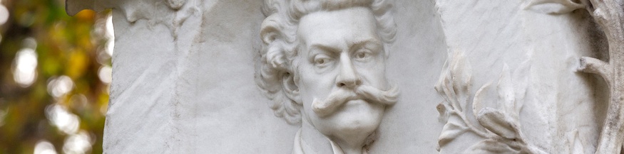 PICTUREDESK.COM/WEINGARTNER-FOTO Wiener Zentralfriedhof, Ehrengrab Johann Strauss