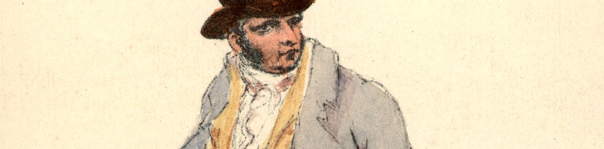 Antoni Henryk Radziwill, Ausschnitt einer Zeichnung von Wilhelm Hensel