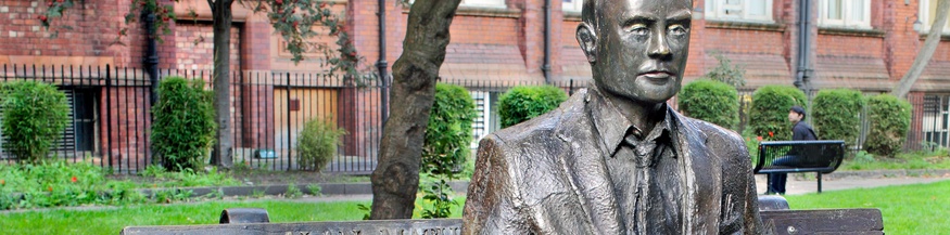 Statue von Alan Turin in Manchester