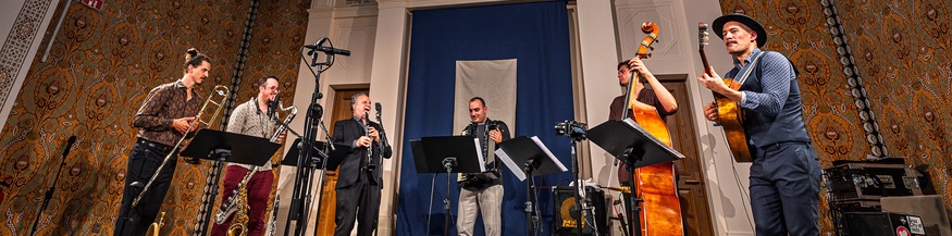 David Krakauer und Moritz Weiß mit seiner Styrian Klezmore Pocket Band bei den Jewish Weekends 2026 in St. Pölten