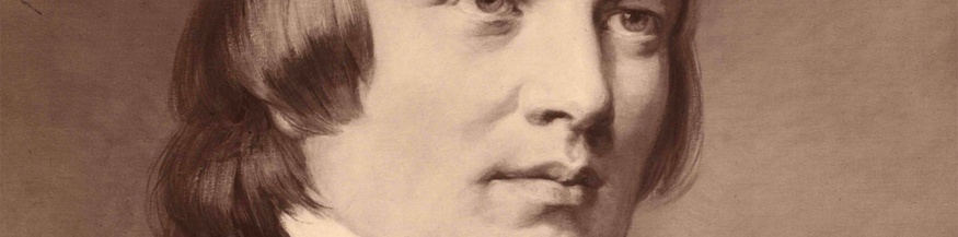 Robert Schumann, Ausschnitt einer Grafik