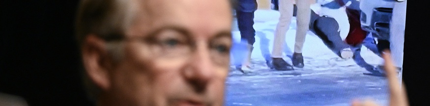 Senator Rand Paul im Rahmen einer Kongresssitzung zum Tod von Alex Pretti