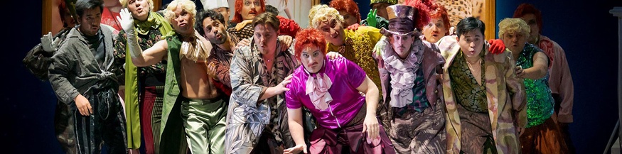 "Rigoletto" an der Oper Graz, Szenenausschnitt