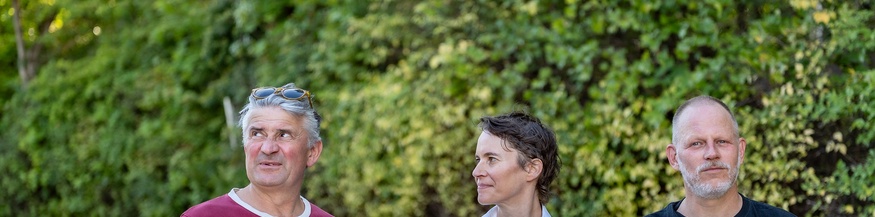 Thomas Berghammer, Susanna Gartmayer und Didi Kern
