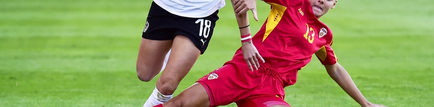 Frauenfußball-EM-Qualifikationspiel der Gruppe G