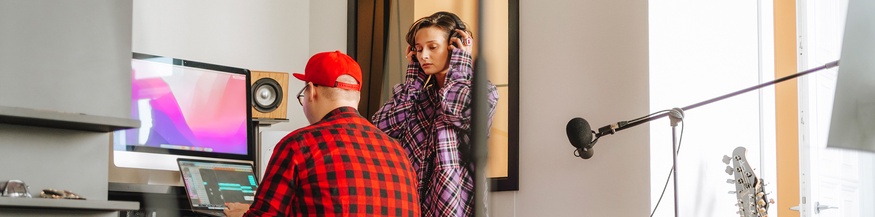 Im Heimstudio Musik aufnehmen