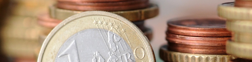 Euro und Centmünzen
