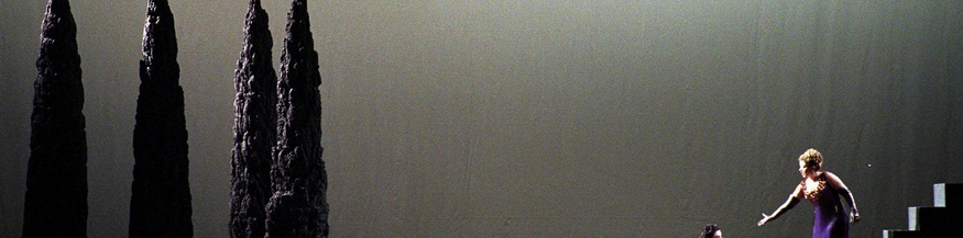 Opernsängerin Diana Damrau in einer Salieri-Oper, 2004