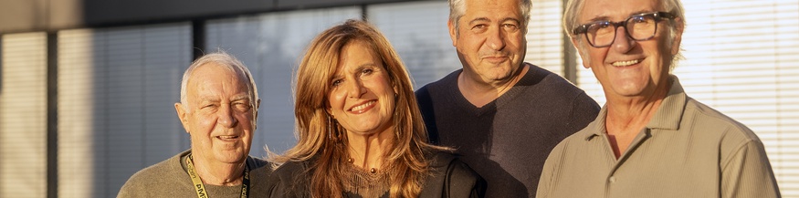 Stuart Freeman, Sonja Watzka, Ronny Tekal und Rudolf Karazman