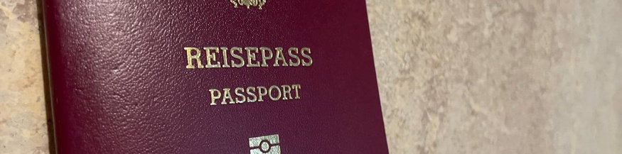 Ein Reisepass