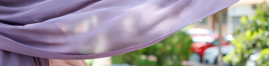 Fliegendes Kopftuch, Hijab