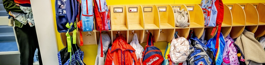 Kindergartengarderobe