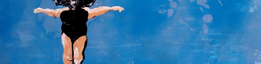 Abenteuer einer stattlichen Dame (blau), Detail