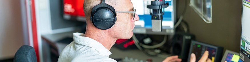 Albert Hosp im Studio