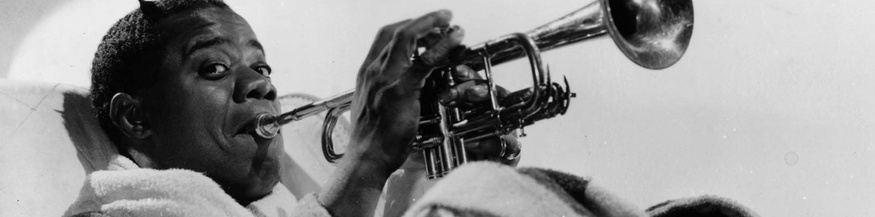 Louis Armstrong in "Cabin in the Sky", 1943