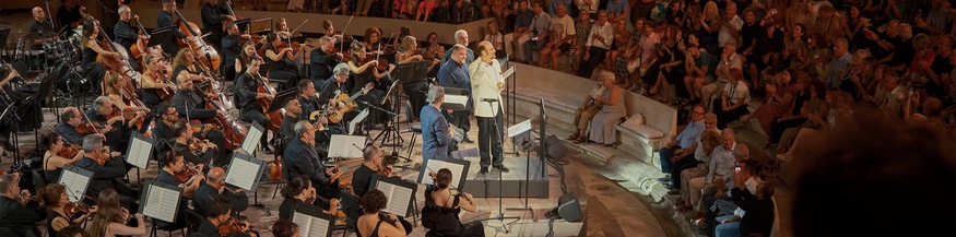 Foto: Konzert im Athener Amphitheater