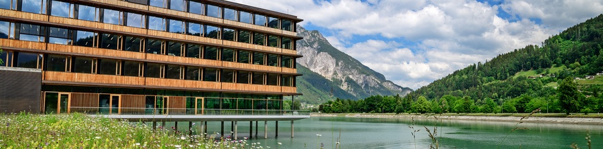 Kraftwerk Illwerke in Montafon, Vorarlberg von Architekt Hermann Kaufmann