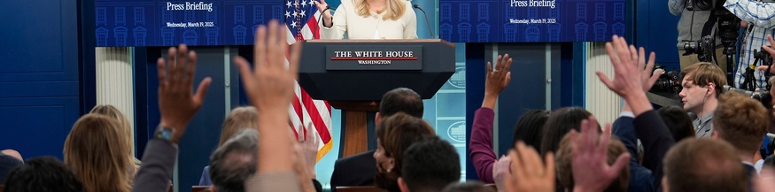 Karoline Leavitt, Pressesprecherin des Weißen Hauses