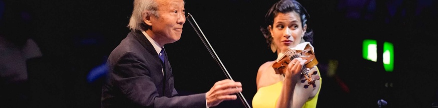 Tadaaki Otaka und Elena Urioste
