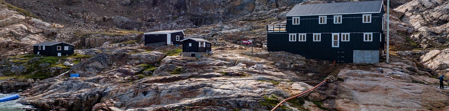Sermilik-Forschungsstation in der Arktis