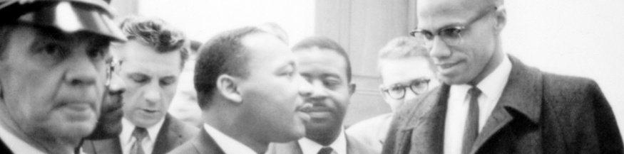 Martin Luther King Jr. und Malcolm X, 1964