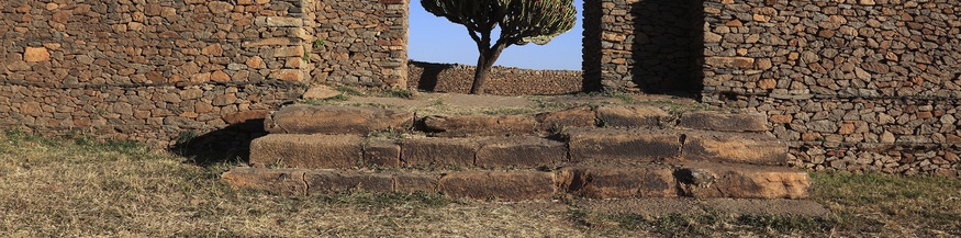 Ruinen des "Queen of Sheba's Palace" in Aksum