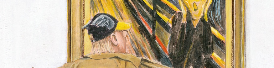 "Kunst in Sicht" von Otto Waalkes (Ausschnitt des Covers)