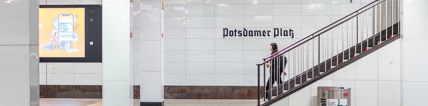 Potsdamer Platz, U-Bahnstation, Berlin
