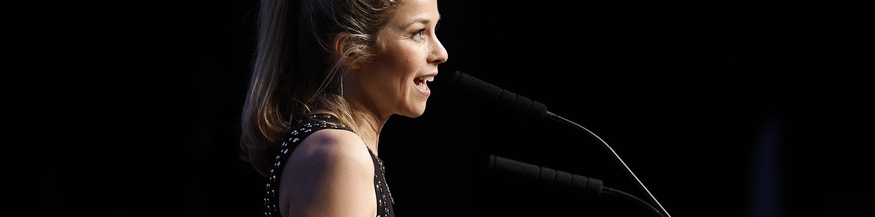 Die Österreichische Schauspielerin Hilde Dalik während der Eröffnung des "Diagonale 26" Filmfestivals mit Verleihung des "Großen Diagonale Schauspielpreis"