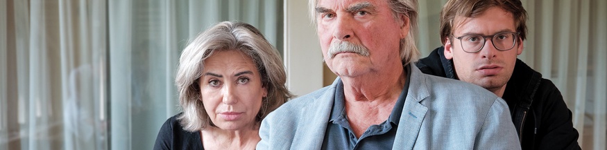 Peter Simonischek, Brigitte Karner und Kaspar Simonischek