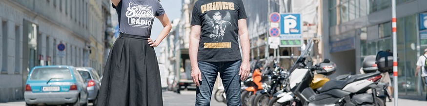 Elke Tschaikner und Christian Scheib und kleine Vögel