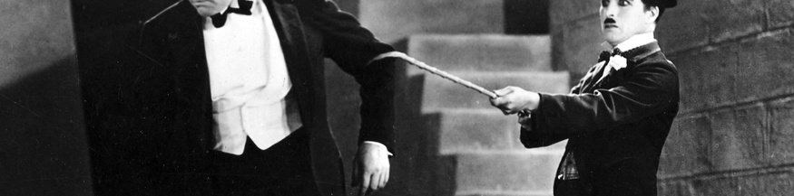 Charlie Chaplin in "City Lights"