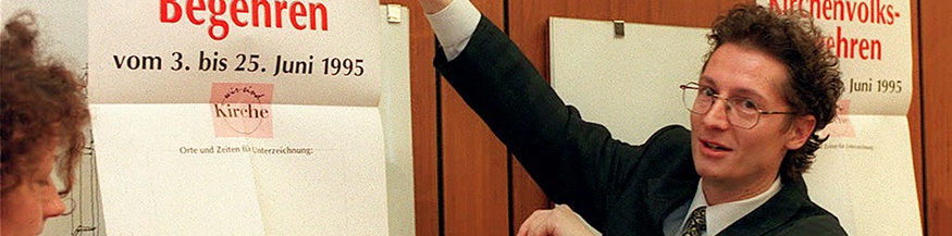 Kirchenvolksbegehren, 1995: nitiator Dr. Thomas Plankensteiner