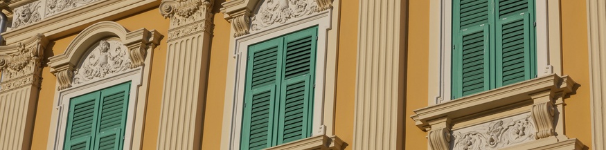 Architektur in Rijeka, Häuserzeile