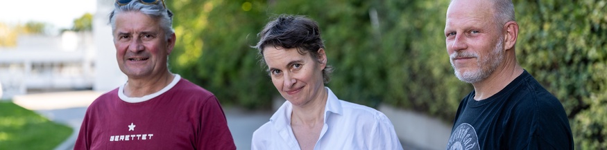 Thomas Berghammer, Susanna Gartmayer und Didi Kern