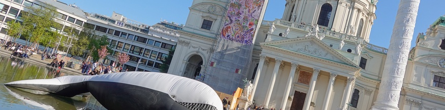 Walfisch - Caorle am Karlsplatz, Klimabiennale